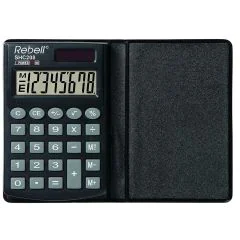 Photo Calculatrice de poche solaire - 8 chiffres REBELL SHC 208