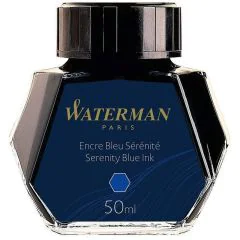 Photo Encre de chine - 50 ml - Bleu sérénité WATERMAN 
