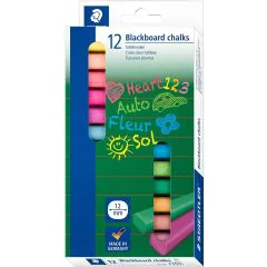 Photo STAEDTLER : Etui craies en couleurs - Non taillées 2360