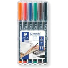 photo STAEDTLER : Marqueurs  313 S permanents Lumocolor pour rétroprojecteur