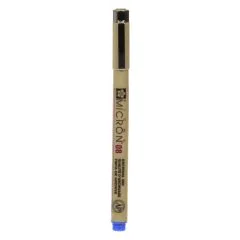 Stylo feutre à pointe fine - 0,5 mm - Bleu : SAKURA Pigma Micron 08 (XSDK0836) image