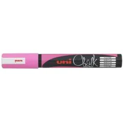 Marqueur à craie liquide Chalk PWE - Rose fluo : UNI-BALL photo