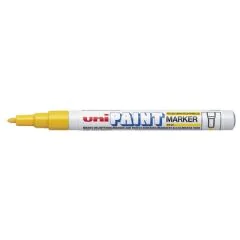 UNI-BALL Marqueur permanent Paint PX21 - Jaune 