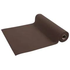 Nappe tête à tête - 40 x 120 cm - Chocolat : COGIR Rouleau de 24 M Photo
