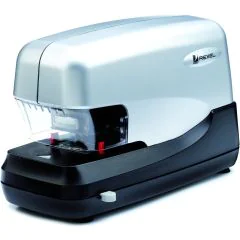 REXEL 2101198 : Agrafeuse électrique Stella 70 - Argent/Noir