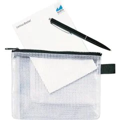 Sac à fermeture éclair - 148 x 210 mm - Noir : REXEL Visuel