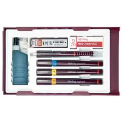 Photo ROTRING ISOGRAPH Combi Kit - College Set (stylos, portemines) S0699380