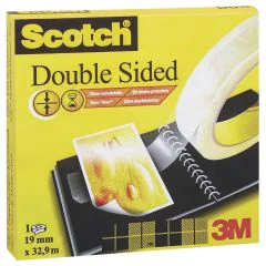 Double face SCOTCH 19 mm x 33 m Ruban adhésif image