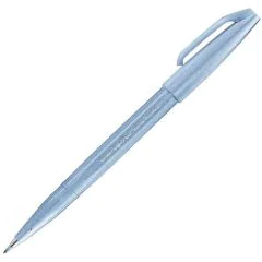 Stylo feutre Sign Pen SES15 - Gris bleuté : PENTEL ARTS