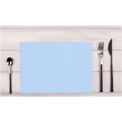 Lot de 100 Sets de Table non tissés - Bleu ciel COGIR Photo