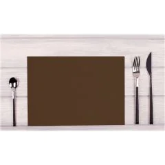 Lot de 100 Sets de Table non tissés - Chocolat : COGIR Visuel