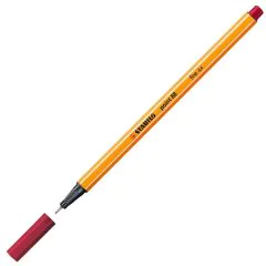 STABILO 88/50 : Stylo-feutre Fineliner 88 - Rouge foncé Image