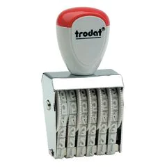 TRODAT : Tampon numéroteur - 6 bandes - 4 x 26 mm 511546