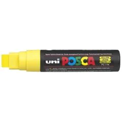 Marqueur peinture Posca PC 17K - Jaune : UNI-BALL photo