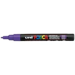 Marqueur peinture Posca PC 3M - Violet : UNI-BALL photo 