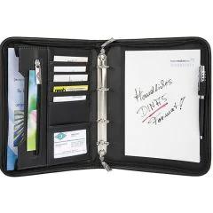 WEDO : Serviette-classeur A5 en simili-cuir Elégance 585101