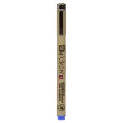 Stylo feutre à pointe fine - 0,3 mm - Bleu : SAKURA Pigma Micron 02 Visuel