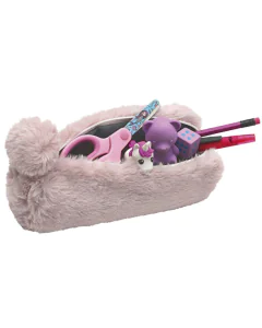 Photo Trousse pour stylos en peluche - Rose WEDO Fluffy