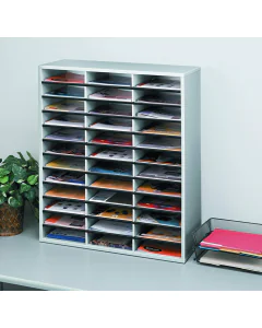 Image Trieur de bureau - 36 compartiments - Gris FELLOWES 25061