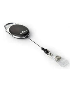 Photo DURABLE : Porte badges avec jojo - Noir (lot de 10)