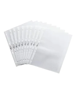 Photo DURABLE : Lot de pochettes perforées à l'italienne - Format A4 - 8566-19 