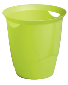 Photo DURABLE : Corbeille à papier Trend 16 litres - Vert - 1701710020