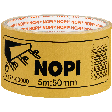 Ruban adhésif Double face - Marron - 50 mm x 5 m NOPI Image