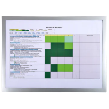 Photo Pochette d'affichage magnétique - A3 - Argent EXACOMPTA