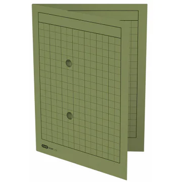 Photo Chemise quadrillée A4 pour dossier de correspondance - Vert - ELBA 100091660 Image