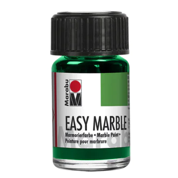 Photo MARABU : Peinture pour marbrure - 15 ml - Vert végétal 13050039067