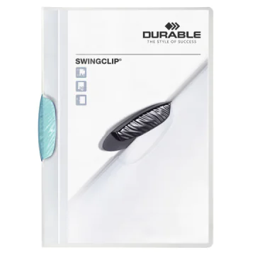 Photo Chemise de présentation A4 à clip - Bleu clair (DURABLE 2260-06)