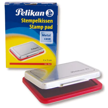 Photo PELIKAN : Tampon encreur - Rouge - 331181