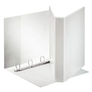 Photo Classeur personnalisable 4 anneaux - Dos de 29 mm - Blanc ESSELTE