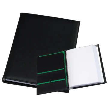 Photo Protège-documents A4 de 40 vues - Noir RILLSTAB Ambassadeur