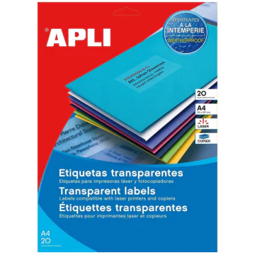 Photo Étiquettes spéciales intempéries 99 x 67,7 mm AGIPA 119025