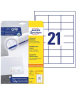Photo Étiquettes adhésives - 64 x 36 mm - Blanc AVERY Lot de 630
