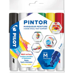 Photo Marqueur à pigments - Pointe fine - Classic Mix PILOT Pintor