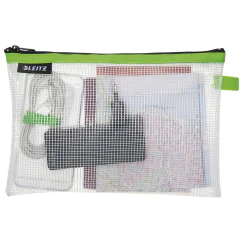 Image Pochette imperméable - Taille M - Transparent / Vert LEITZ WOW Traveller