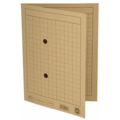 Photo Chemise quadrillée A4 pour dossier de correspondance - Chamois - ELBA 100091658