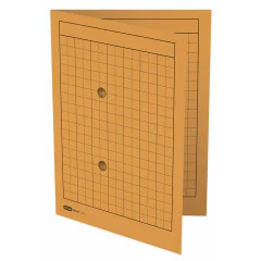 Photo Chemise quadrillée A4 pour dossier de correspondance - Jaune - ELBA 100091659 