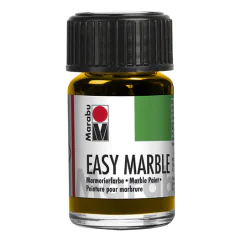 Photo MARABU : Peinture pour marbrure - 15 ml - Jaune moyen 13050039021