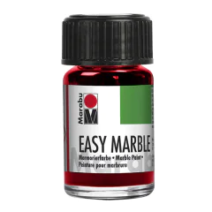 Photo MARABU : Peinture pour marbrure - 15 ml - Rouge Cerise 13050039031