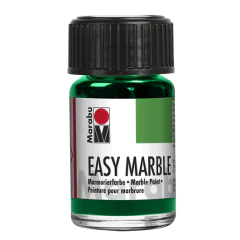 Photo MARABU : Peinture pour marbrure - 15 ml - Vert végétal 13050039067