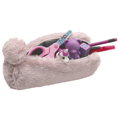 Photo Trousse pour stylos en peluche - Rose WEDO Fluffy