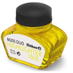 Photo PELIKAN : Encre fluorescente - 30 ml - Jaune lumineux 344879