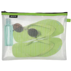 Photo Pochette imperméable - Taille L - Transparent / Vert LEITZ WOW Traveller