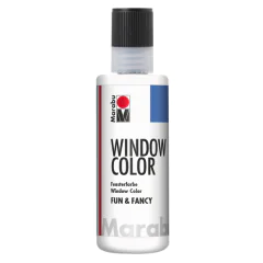 Photo MARABU FUN & FANCY :  Peinture pour Window Color - 80 ml - Cristal Clair