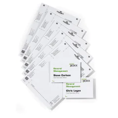 Photo DURABLE 4851-02 : Lot de 20 étiquettes pour plaque de porte - 149 x 105,5 mm