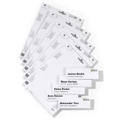 Photo DURABLE 4850-02 50 étiquettes pour plaque de porte - 149 x 52,5 mm