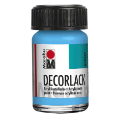 Photo MARABU : Vernis acrylique - Decorlack - 15 ml - Bleu clair